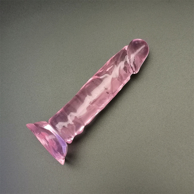 Jelly Kleine Dildo Saugtasse Weibliche Masturbation Realistischer Penis G-Punkt Orgasmus Anal Plug Sexspielzeug für Frauen Erwachsene Produkte