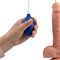 USB Wiederaufladbare weibliche Masturbator Sex Spielzeug Wasserspray Simulation echte Muskel Tyrannen Dildo Vibrator Spritzen Dildo
