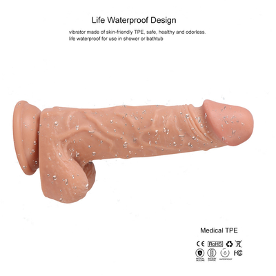 Bestseller großer schwarzer Dildo, der den großen Penis drückt