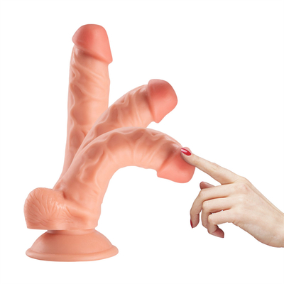 Lebensechte Dildos riesige realistische doppelte Penisse Sex-Spielzeug PVC Dick-Schwanz Erwachsener Ultra-weiche Dildos Penis für Frauen Masturbieren