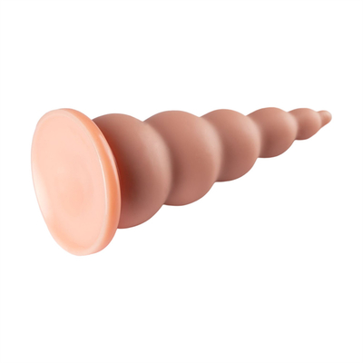 PVC-Arrest mit Saugbecher Homosexueller Prostata-Massager Frauen Masturbation Weiches Perlen für Anal Sex-Spielzeug