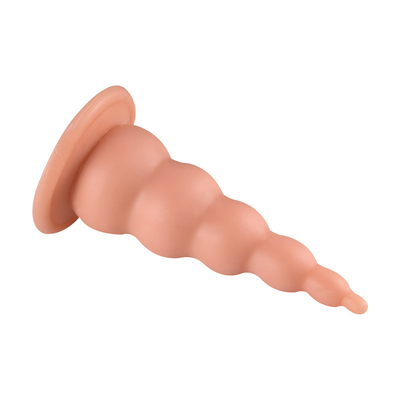 PVC-Arrest mit Saugbecher Homosexueller Prostata-Massager Frauen Masturbation Weiches Perlen für Anal Sex-Spielzeug