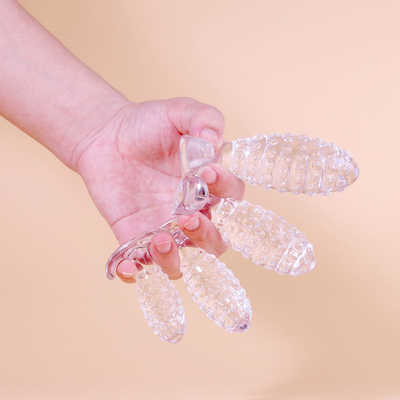 Jackfruit 4 verschiedene Größen TPE Anal Plug Set Mode Butt Plug