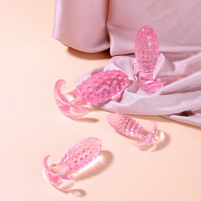 Jackfruit 4 verschiedene Größen TPE Anal Plug Set Mode Butt Plug