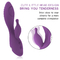 Silikonwasserdicht Wiederholungsladung Mehrgeschwindigkeits-Wireless Wand Massager Kaninchen Vibrator