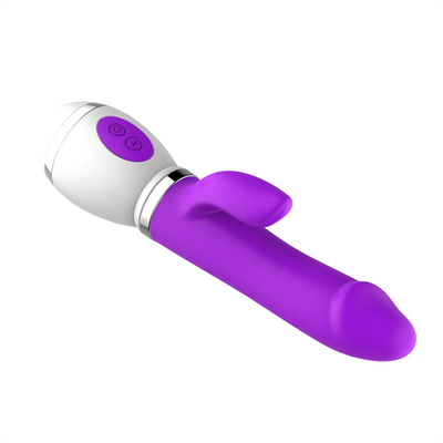 Großhandel USB-Wiederaufladung 12-Geschwindigkeits-Massage Dildo für Frauen Orgasmus Masturbation Doppelvibrator