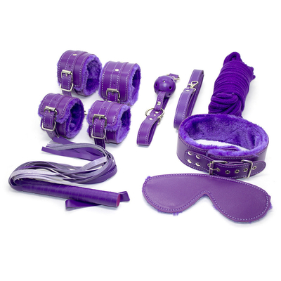 Leder Pvc Nippel Klammer Mund Gag Knöchel Spiel Chinesische Zügel Fetisch Bondage Set Seil Spielen Produkte Selbst sexy Kit Devi