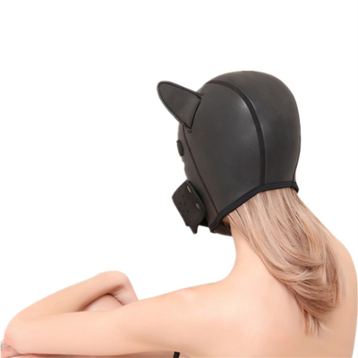 Trendy Hundemaske BDSM Sklaven Sexspielzeug Latex BDSM Maske