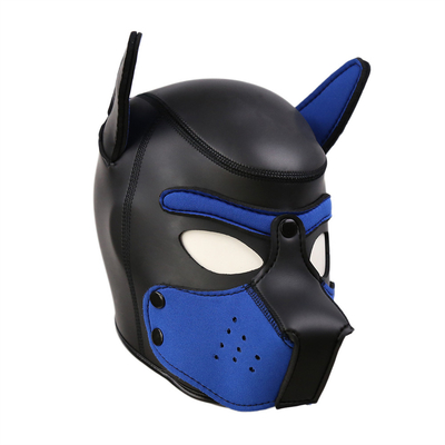 Trendy Hundemaske BDSM Sklaven Sexspielzeug Latex BDSM Maske