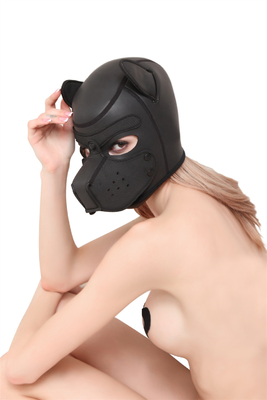 Trendy Hundemaske BDSM Sklaven Sexspielzeug Latex BDSM Maske