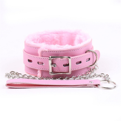 Süße Sexfrau rosa 4 Zoll breite Hundehalsband