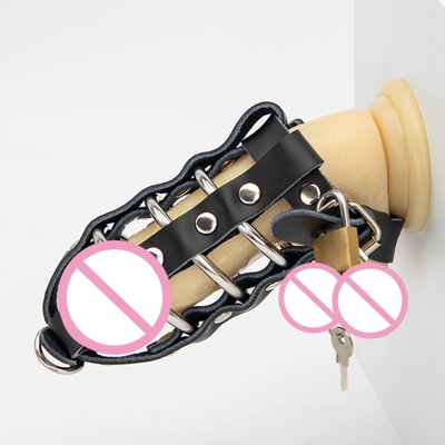 Billiger Dildo Gürtel Keuschheit Männlicher BDSM Keuschheitsgürtel
