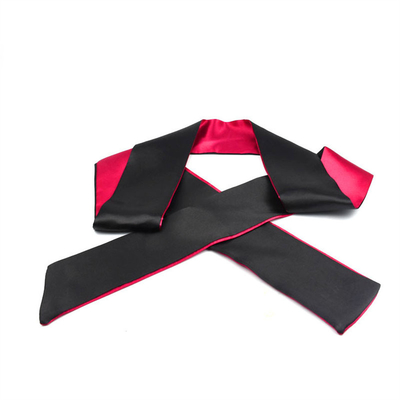 BDSM Bondage Zurückhaltung Sex Spiel Super Band Satin Augenmaske Erwachsene Frauen Blindfold Band Umkehrbare Bondage