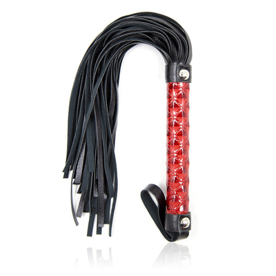 Flogger Bondage Rivet Leder Pferde Peitsche Erotik Fetisch Zügel Prügel Königin Peitsche