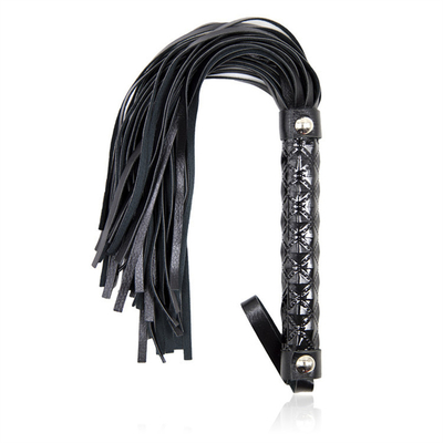 Flogger Bondage Rivet Leder Pferde Peitsche Erotik Fetisch Zügel Prügel Königin Peitsche