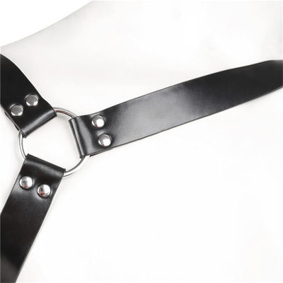 Männer PU Leder Cosplay Harness, Wikinger Krieger Schultergurt, Ritter Cosplay Kostüm, Renaissance Accessoires, Gotische