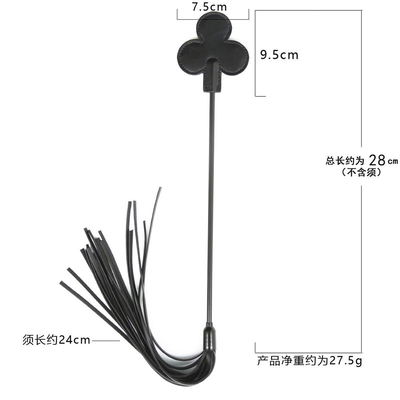 PU Leder Bondage Tickler Peitsche Paddel Flogger Erwachsener Sex Rollenspiel Leder Peitsche