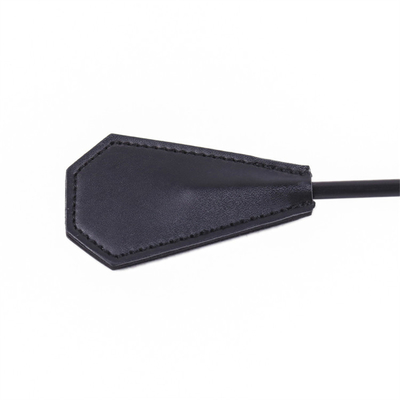 Hintern Massage Stimulator Sinnestraining Doppelgebrauch Pelz Feder Leder Paddel mit rosa Kindly Bowknot Flirten Bondage