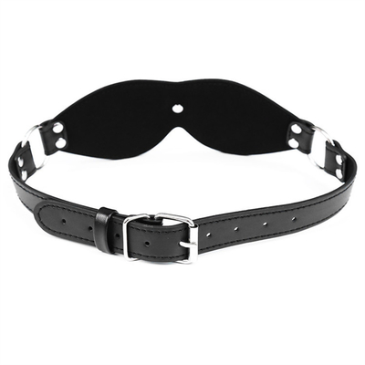 BDSM Augenmaske Bondage PU Leder SM Spiel Spielen Sexy Blindfold für Männer