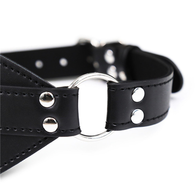 BDSM Augenmaske Bondage PU Leder SM Spiel Spielen Sexy Blindfold für Männer
