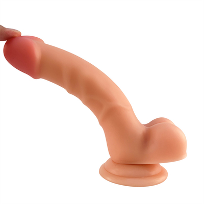 Top-Qualität-Software draußen hart innen künstlicher Silikon Penis Erwachsener Sex riesiger Dildo