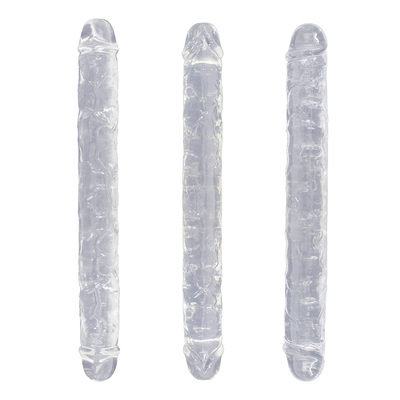 xese Bestseller riesige doppelköpfige medizinische TPE hochwertiges lesbisches Sexspielzeug große realistische Dildos für Frauen