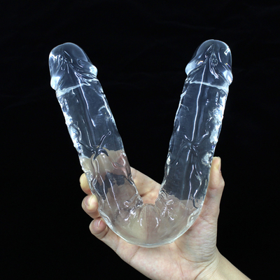 xese Bestseller riesige doppelköpfige medizinische TPE hochwertiges lesbisches Sexspielzeug große realistische Dildos für Frauen