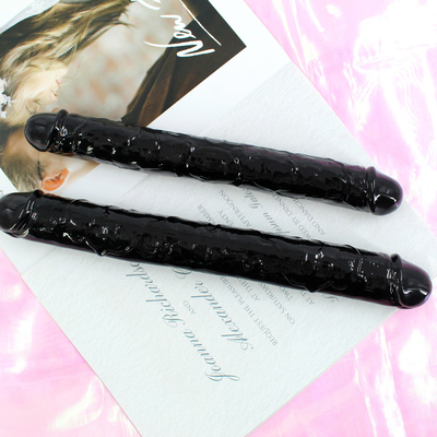 xese Bestseller riesige doppelköpfige medizinische TPE hochwertiges lesbisches Sexspielzeug große realistische Dildos für Frauen