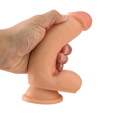 17cm Dildo Weiches Sexspielzeug PVC Dildo Klar mit starkem Saugbecher für Frauen Männer Homosexuelle Erwachsene Sexspielzeug Spiele