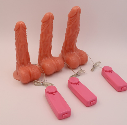 Realistischer Dildo Körpersicheres Material lebensnaher riesiger Penis Schwanz mit starker Saugtasse Dildo Vibrator mit Heizung