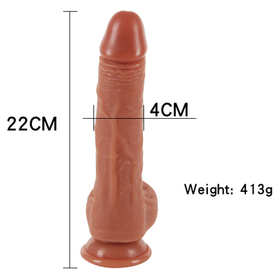 10 Modi 9,6 "Thrusting Dildo Vibrator, realistische vibrierende Dildos mit Fernbedienung