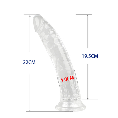 Sexspielzeug Kautschuk Kunststoff Silikon Weicher TPE-Penis für Frauen Dildo Sexspielzeug für Frauen Sonstige Sexprodukte