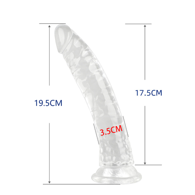 Sexspielzeug Kautschuk Kunststoff Silikon Weicher TPE-Penis für Frauen Dildo Sexspielzeug für Frauen Sonstige Sexprodukte