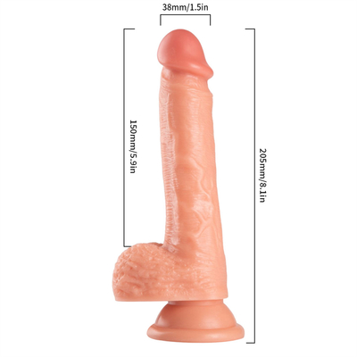 Große, weiche, lange, harte, flexible Silicone-Dildos, riesige, realistische Dildos, Lust-Dildos