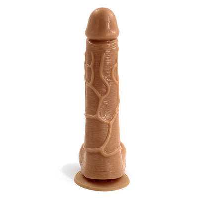 Hot Sale Klassiker Stil 7 Zoll TPE realistische Dildo Erwachsene Sex-Spielzeug für Frauen