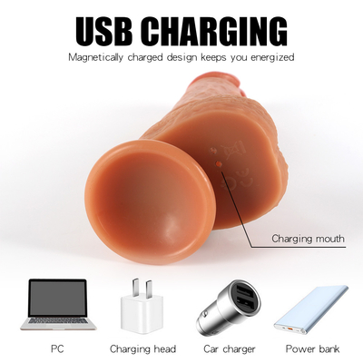 Fernbedienung Dildo Vibrator Großhandel Sex Spielzeug Körper sicher Vibration Rotation realistische Dildo für Frauen und Männer