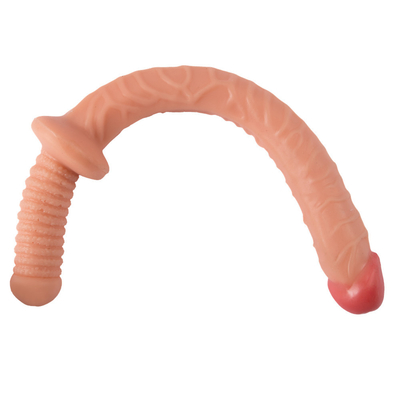 Große realistische Erwachsenenspielzeuge Dildo Großhandel für Frau Frauen Weich Flexibel Realistisch Braun mit Großhandel