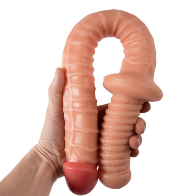 Große realistische Erwachsenenspielzeuge Dildo Großhandel für Frau Frauen Weich Flexibel Realistisch Braun mit Großhandel