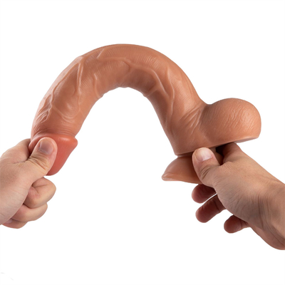 Lange, große, riesige, schwarze, Kautschuk-Anal von Japan, Sex-Dildo-Spielzeug für Frauen.