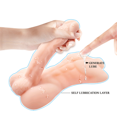 Körpersicherer echter Penis Sexspielzeug 8 Zoll Silicone Dildo für Frauen Muschi Masturbieren