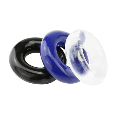 Packung von 3 Sextools Orgasmus Erektion Silikon Schwanz Ring für Männer