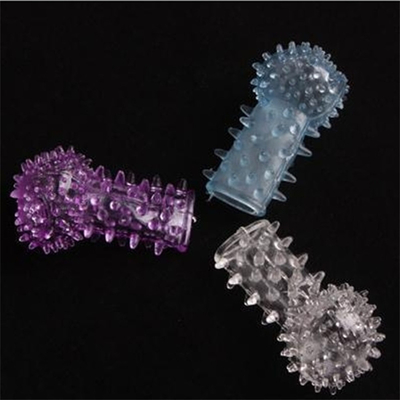 Großhandel Silikon Blaufinger-Ring-Hülse Sex-Spielzeug