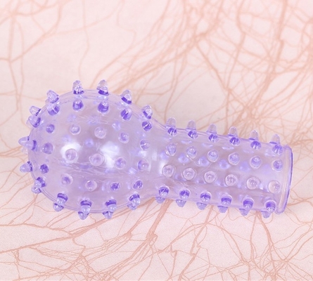 Großhandel Silikon Blaufinger-Ring-Hülse Sex-Spielzeug
