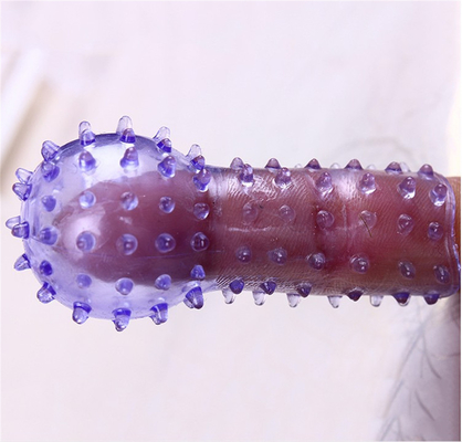 Großhandel Silikon Blaufinger-Ring-Hülse Sex-Spielzeug