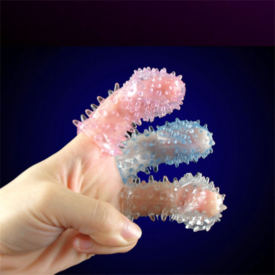 Großhandel Silikon Blaufinger-Ring-Hülse Sex-Spielzeug