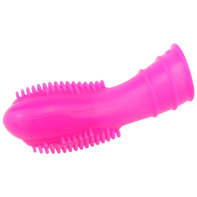 Großhandel Medizinischer Silicone Finger Ärmel Ring Mit Bump Penis Ring Sexspielzeug
