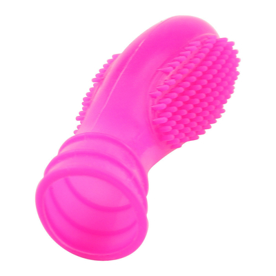 Großhandel Medizinischer Silicone Finger Ärmel Ring Mit Bump Penis Ring Sexspielzeug