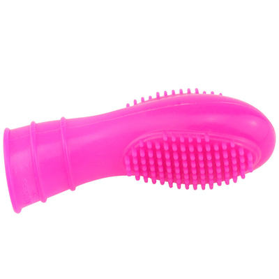 Großhandel Medizinischer Silicone Finger Ärmel Ring Mit Bump Penis Ring Sexspielzeug