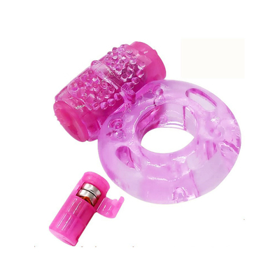 TPE Schwanzring Vibrator Spermien-Vibrationsring für männliche Verzögerung fixieren