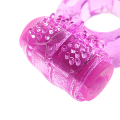 TPE Schwanzring Vibrator Spermien-Vibrationsring für männliche Verzögerung fixieren